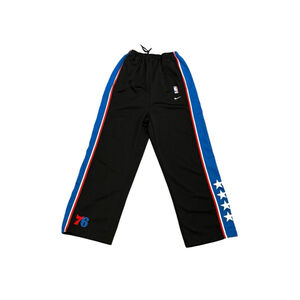 Vintage Nike Rewind 77 Philadelphia 76ers Warm Up Snap Pants YOUTH Size XL (20)﻿